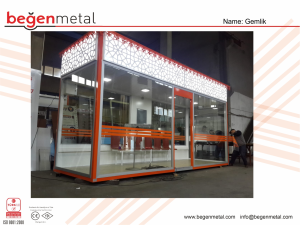 LED Lighted Bus Shelters